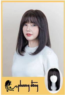 Tóc giả nữ lở 40cm thật 100% - Tóc Giả PD Hair - Công Ty PD Hair Việt Nam